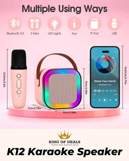 K12 Karaoke Speaker - King of deals