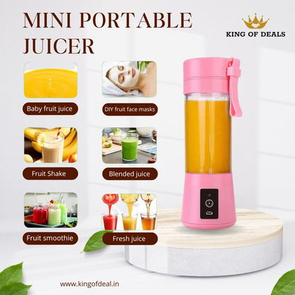 KOD Mini Portable Juicer - Compact, Powerful and Efficient